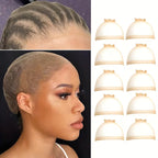 HD Invisible Transparent Wig Caps Set