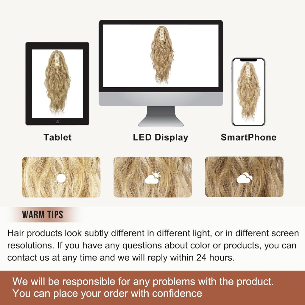 Premium Heat-Resistant Synthetic Ponytail