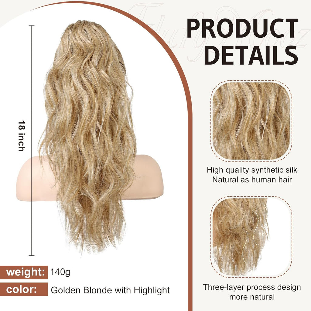 Premium Heat-Resistant Synthetic Ponytail