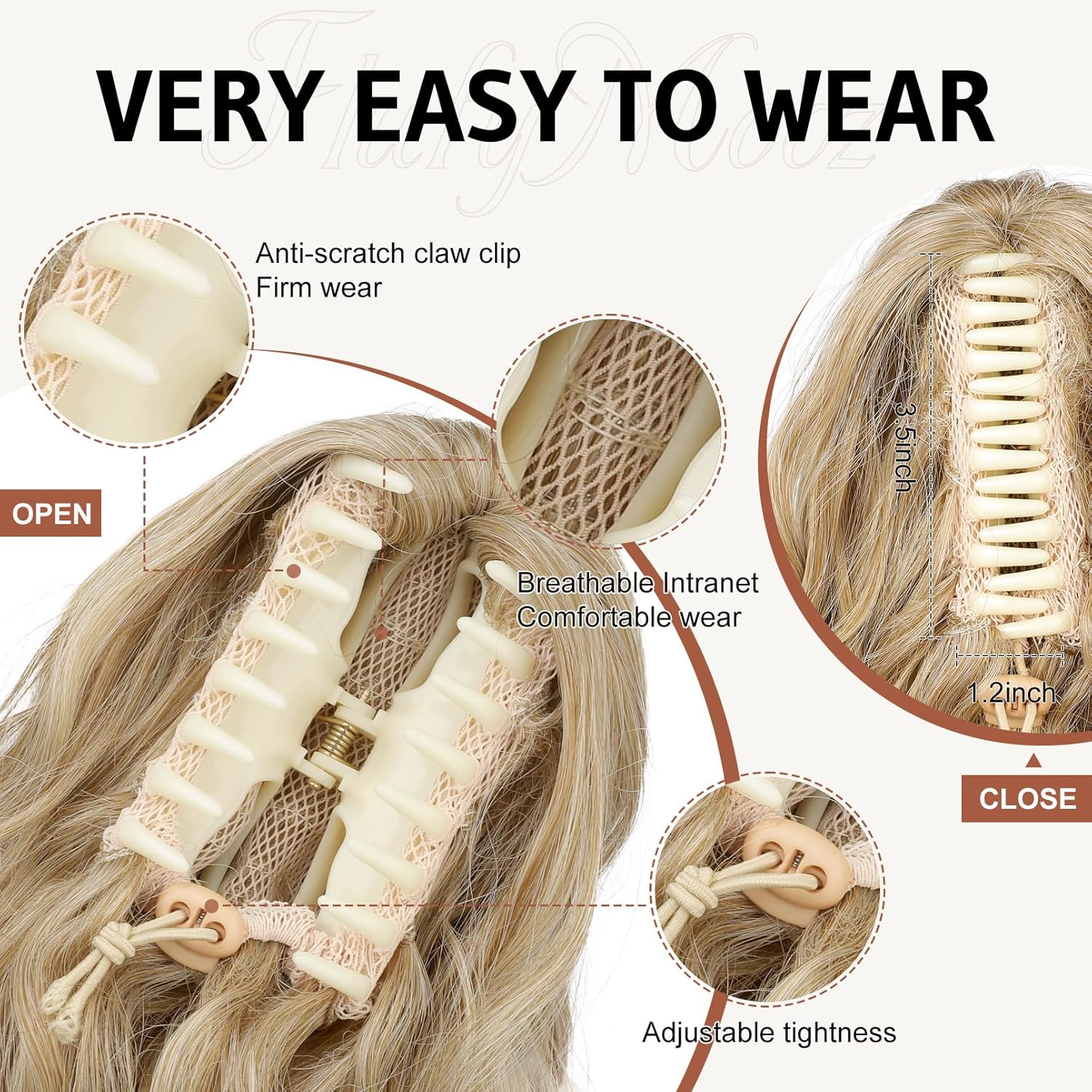Premium Heat-Resistant Synthetic Ponytail