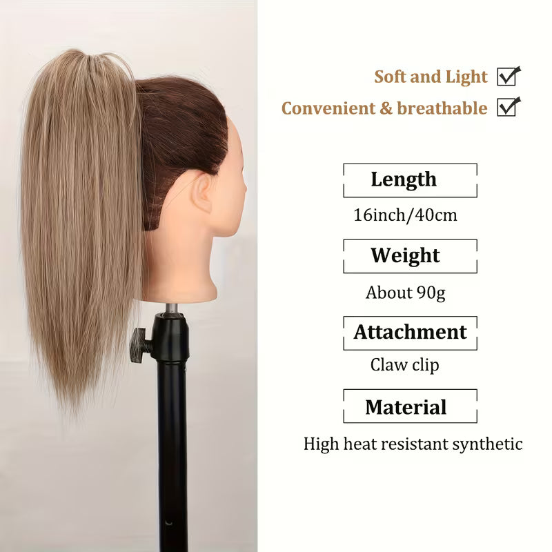 Premium Heat-Resistant Synthetic Ponytail