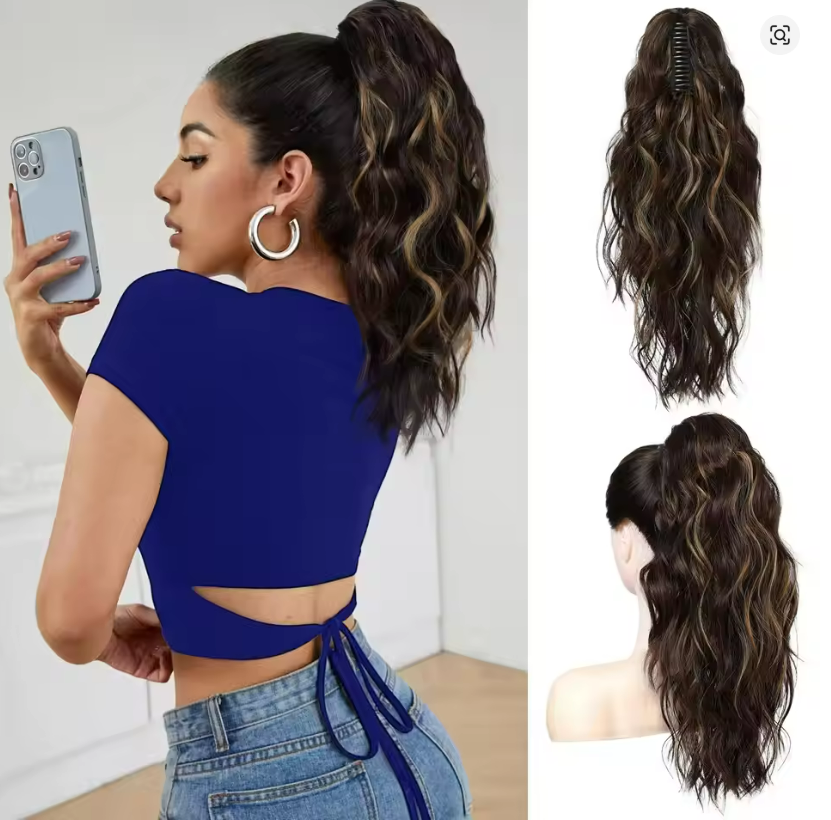 Premium Heat-Resistant Synthetic Ponytail