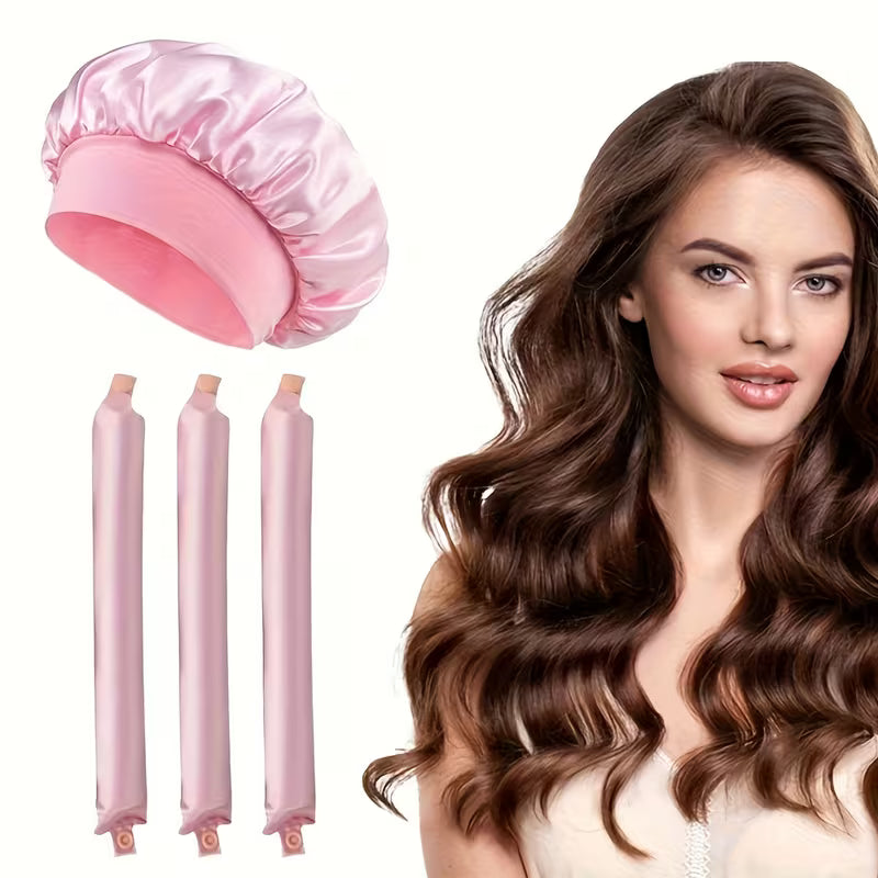 Overnight Heatless Hair Roller Set